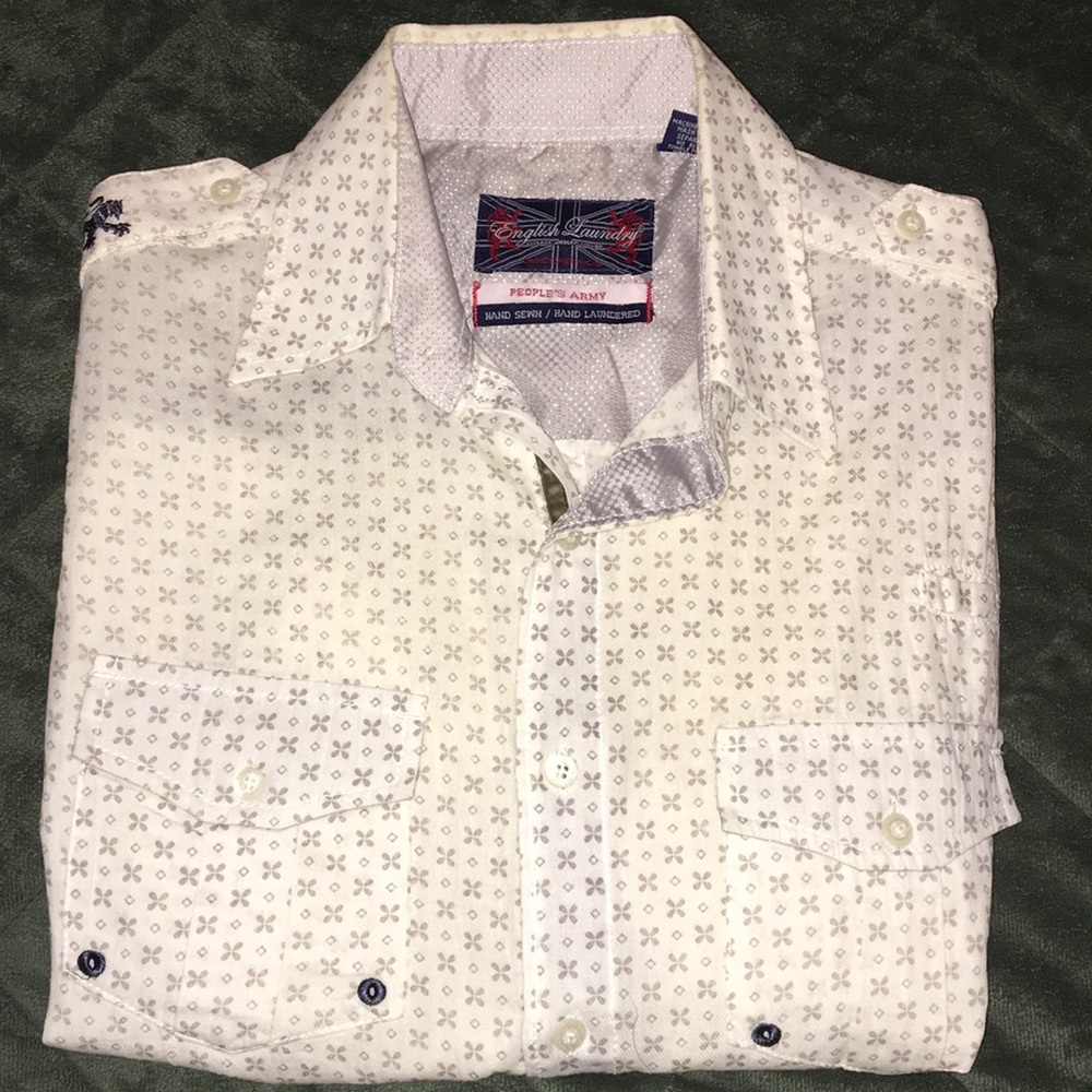 HAND MADE SHORT SLEVE COTTON POPLIN S